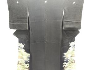 アンティーク　錦紗屋敷に鶴・松模様刺繍留袖